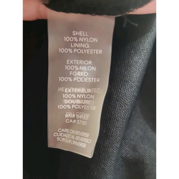 Calvin Klein Size XL Embroidered Sembro Gold Applique Top Blouse Black - Picture 7 of 10